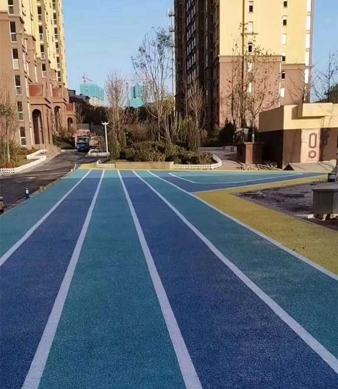 哈爾濱彩色防滑地面 瀝青路面改色