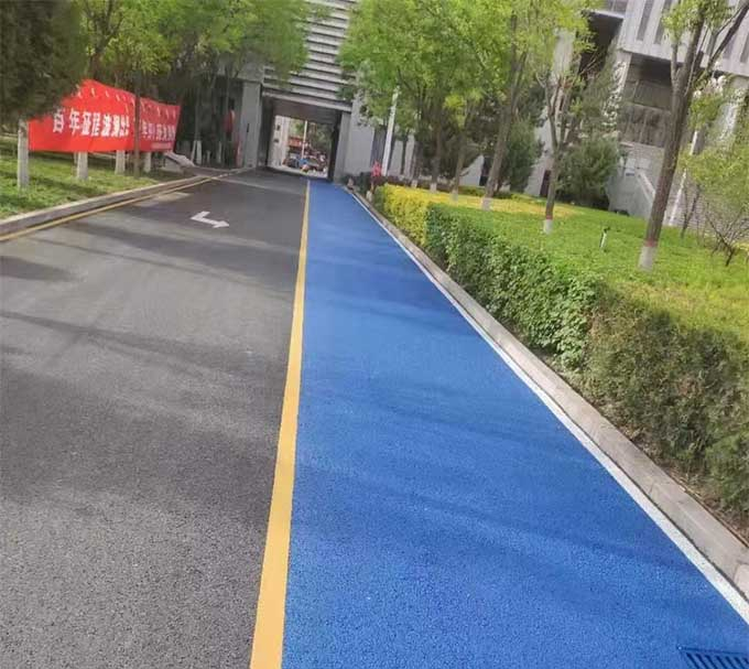 哈爾濱瀝青路面改色翻新 原色改換彩色 顏色豐富