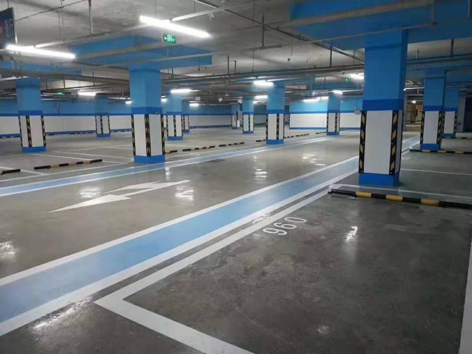 哈爾濱停車場(chǎng)道路劃線