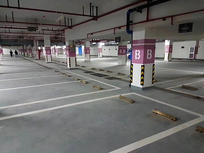 哈爾濱地下車庫標(biāo)線施工 劃線施工