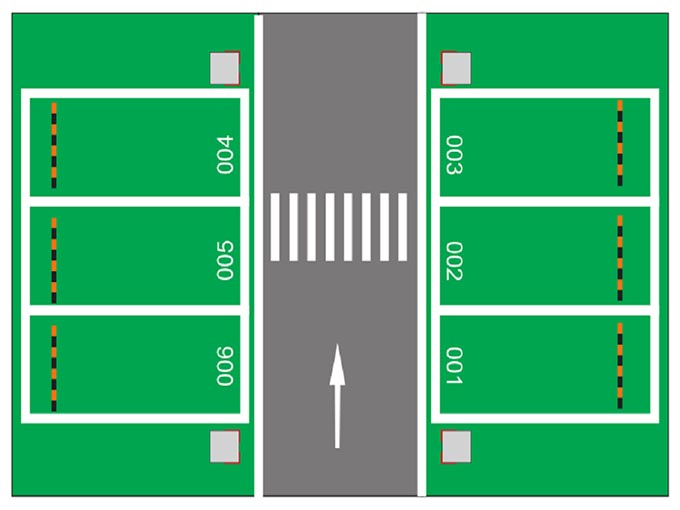 哈爾濱工廠單位車位劃線 地下車庫劃線